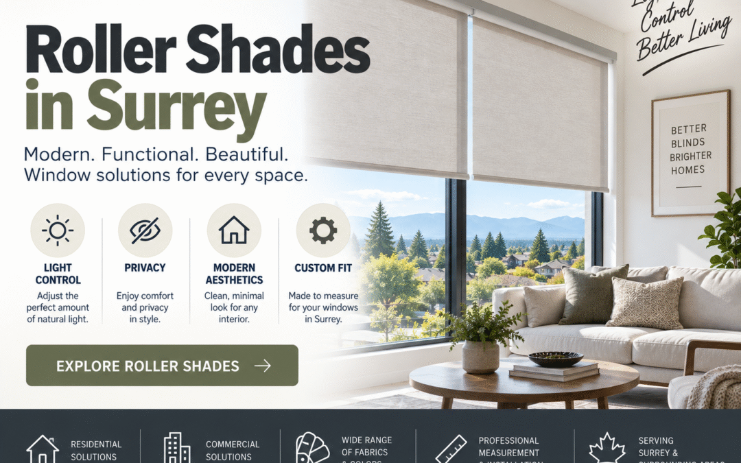 Roller Shades in Surrey
